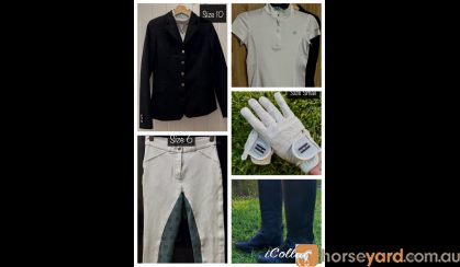 Dressage Competition Clothing on HorseYard.com.au