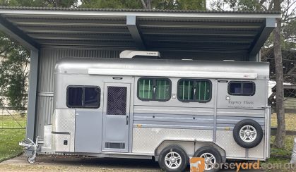 2 HAL Deluxe Camper float (Square Front) on HorseYard.com.au