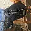 BLACK LEATHER SADDLE  on HorseYard.com.au