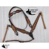 CSS Floral Tooled Headstall and Breastcollar on HorseYard.com.au